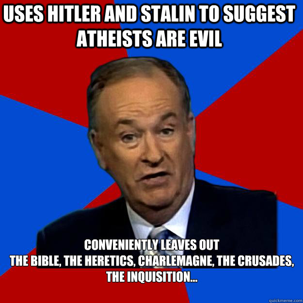 Venga va, segunda y última vez que uso un meme de Bill O'Reilly